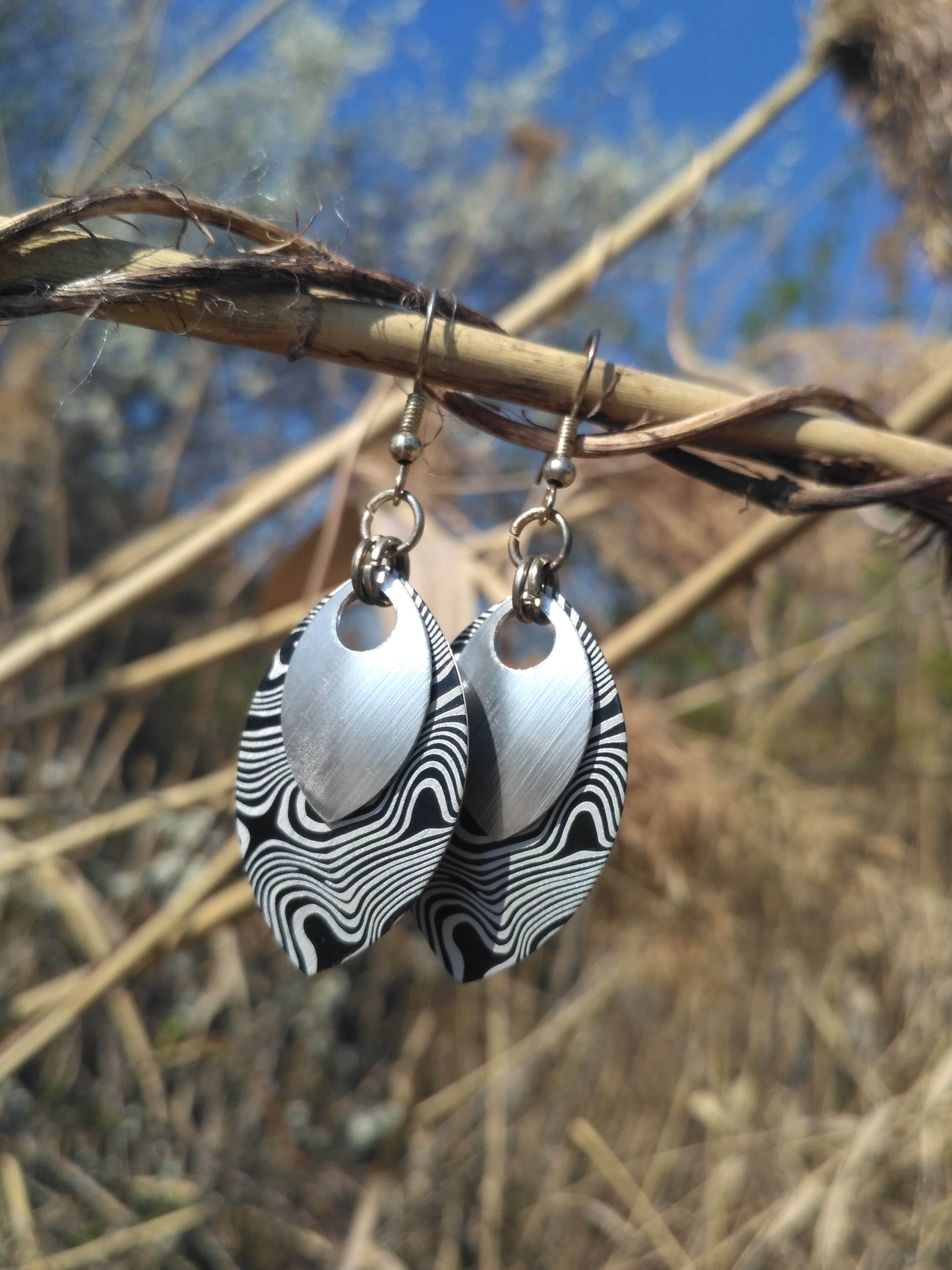 Černobílé vlnění